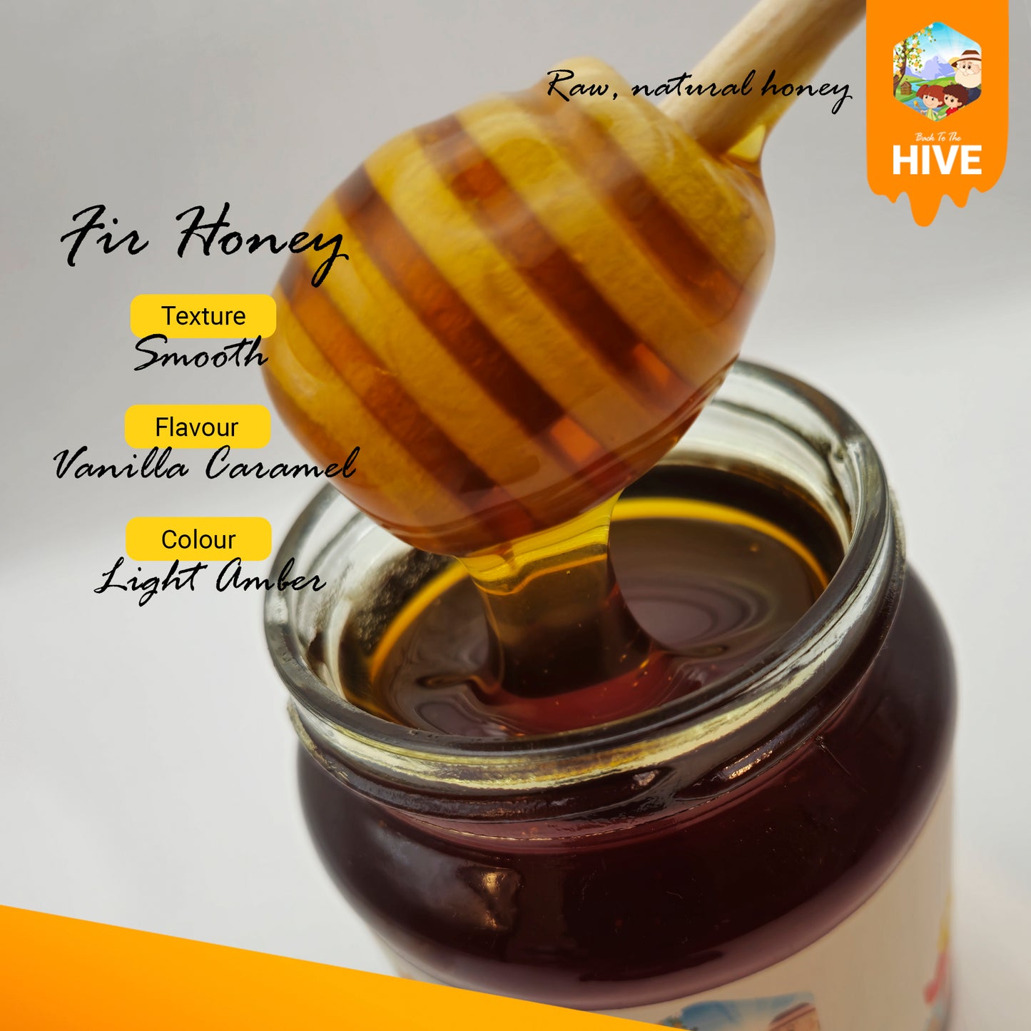 Fir Honey - Raw, Natural