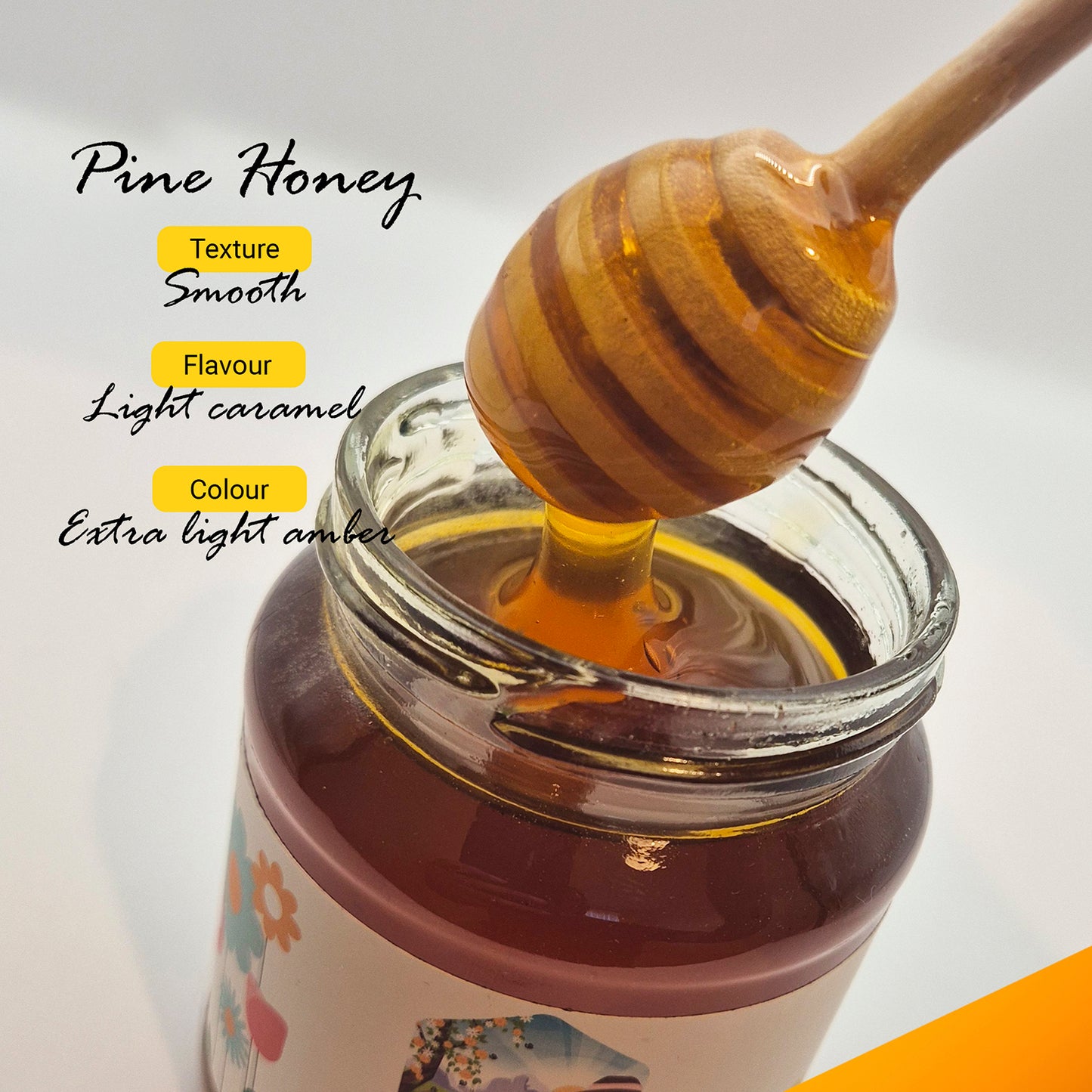 Pine Honey - Raw, Natural